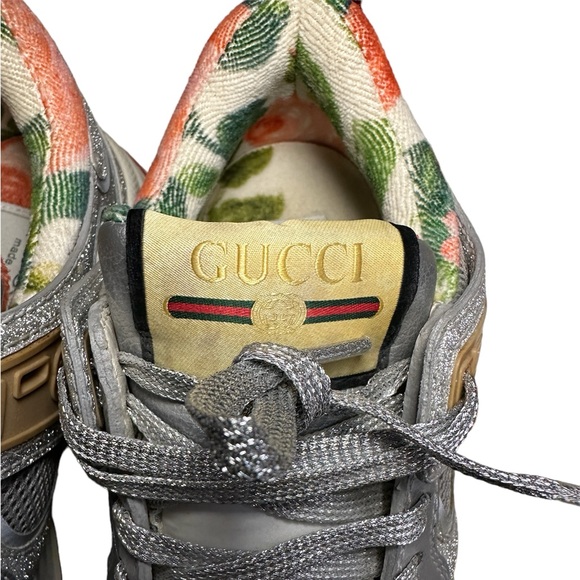 Ultrapace glitter & mesh sneakers - Picture 10 of 12